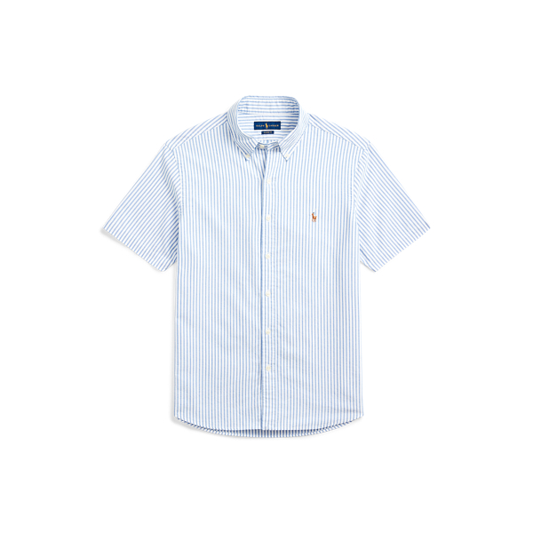 Slim Fit Striped Oxford Shirt