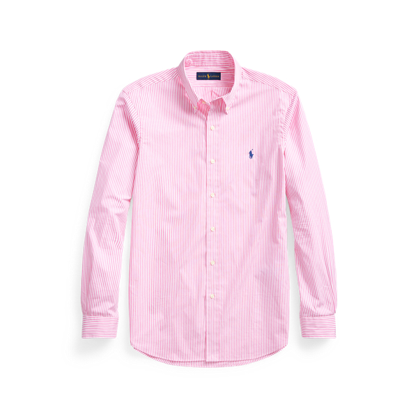 Pink/White Custom Fit Striped Shirt Polo Ralph Lauren 2