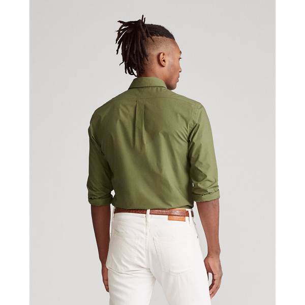 Supply Olive Custom Fit Poplin Shirt Polo Ralph Lauren 4