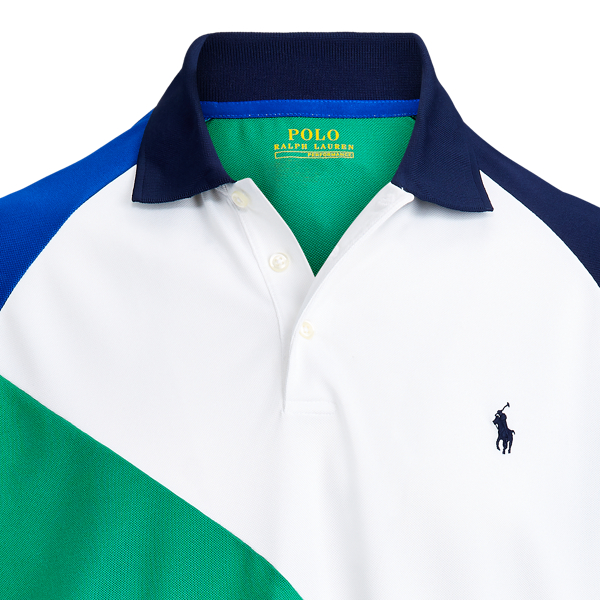 Newport Navy Multi Classic Fit Tech Pique Polo Polo Ralph Lauren 6