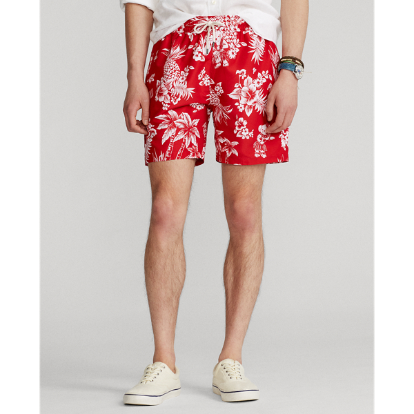 Red Bear-waiian 14.6 cm Traveller Classic Swimming Trunk Polo Ralph Lauren 3