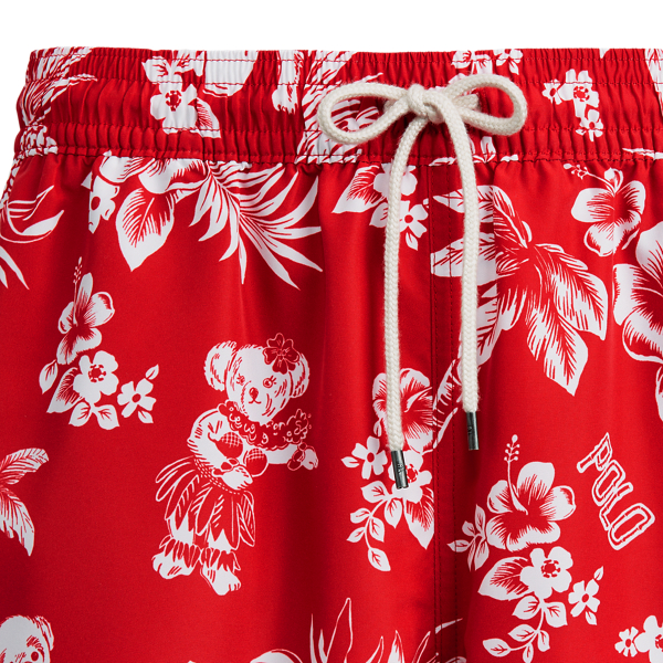 Red Bear-waiian 14.6 cm Traveller Classic Swimming Trunk Polo Ralph Lauren 8