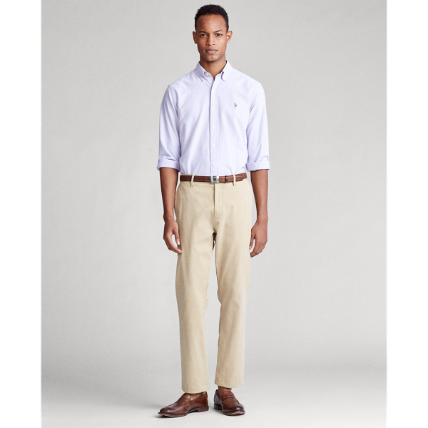 Grape Slim Fit Oxford Shirt Polo Ralph Lauren 3
