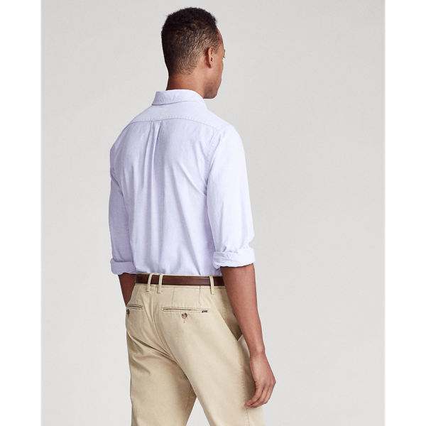 Grape Slim Fit Oxford Shirt Polo Ralph Lauren 5