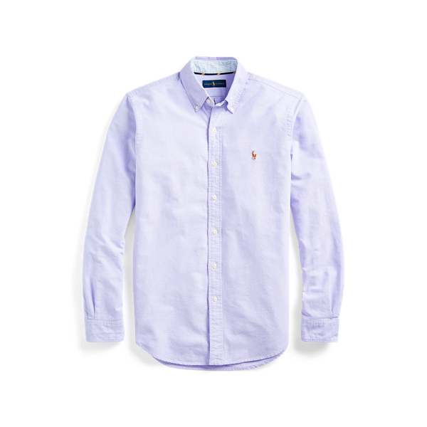 Grape Slim Fit Oxford Shirt Polo Ralph Lauren 2