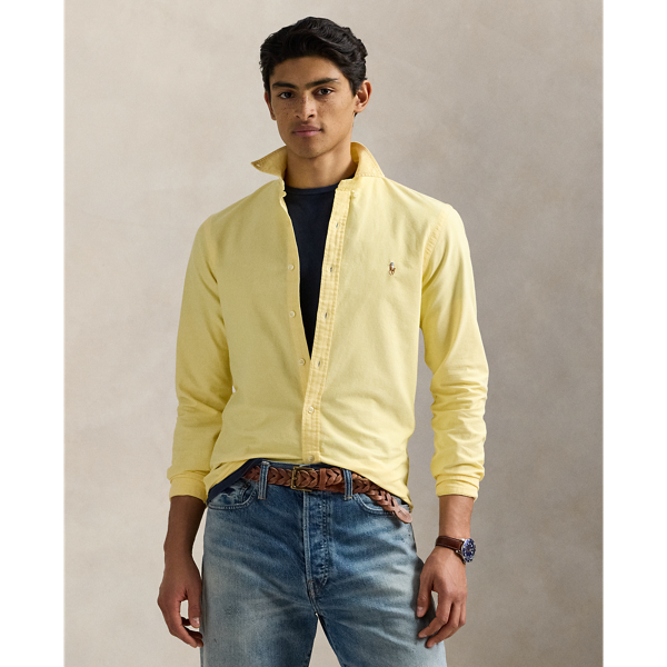 Ralph lauren yellow polo best sale