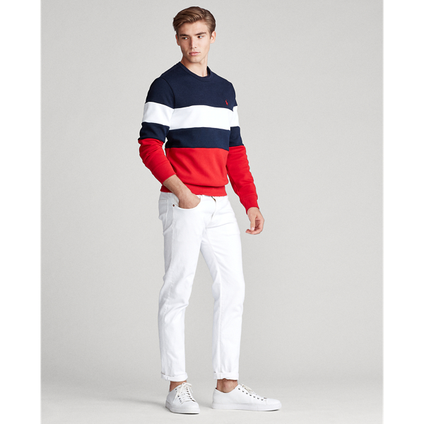 Aviator Navy Multi Colour-Blocked Sweatshirt Polo Ralph Lauren 3