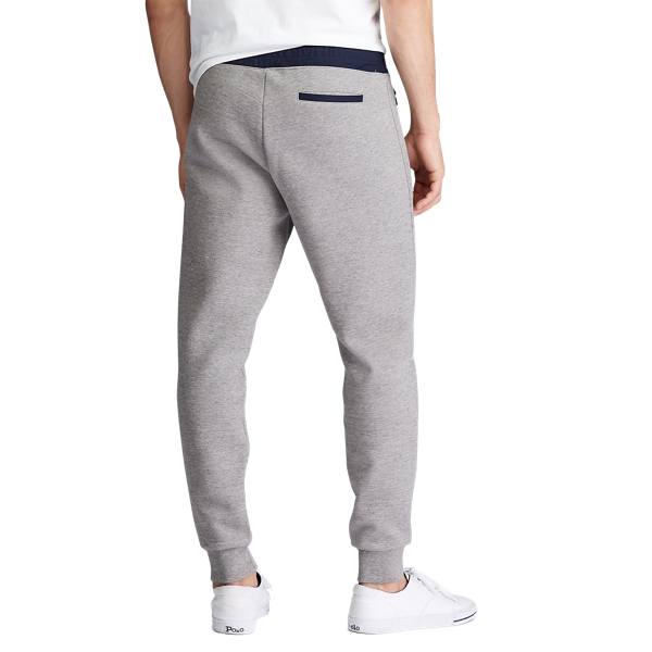 Spruce Grey Heather Double-Knit Jogger Polo Ralph Lauren 4