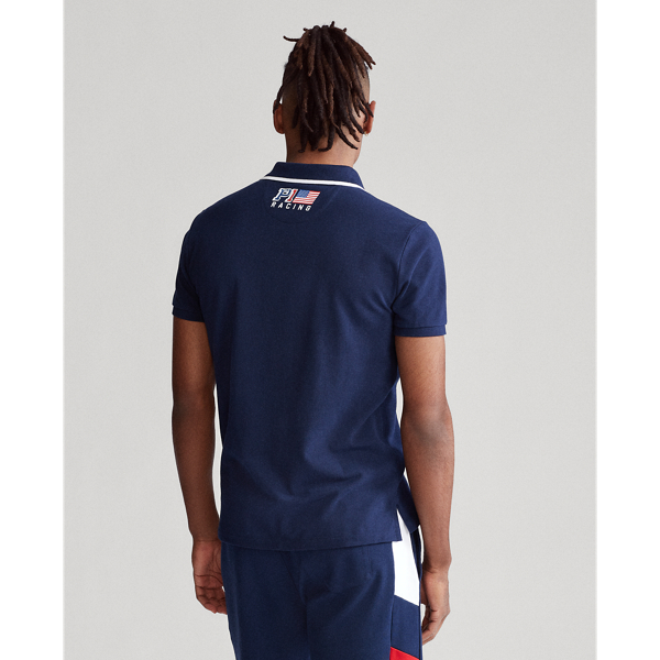 Cruise Navy Custom Slim Fit Racing Polo Polo Ralph Lauren 4
