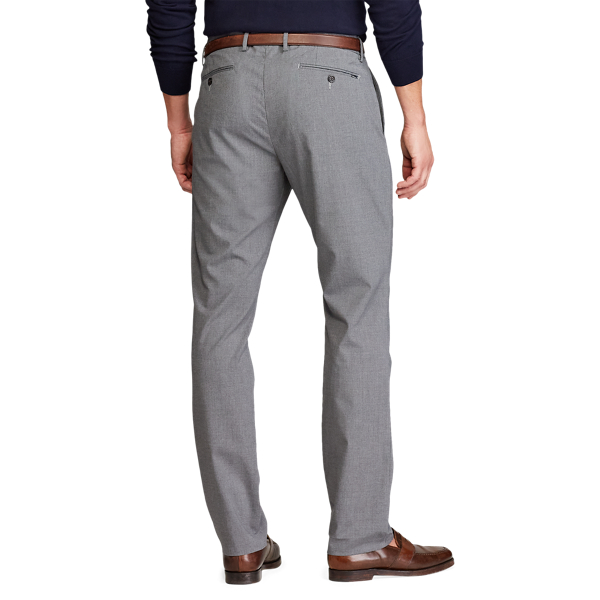 Medium Flannel Heather Stretch Slim Fit Trouser Polo Ralph Lauren 4