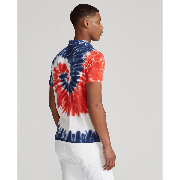 Americana Tie Dye Custom Slim Fit Tie-Dye Polo Polo Ralph Lauren 5