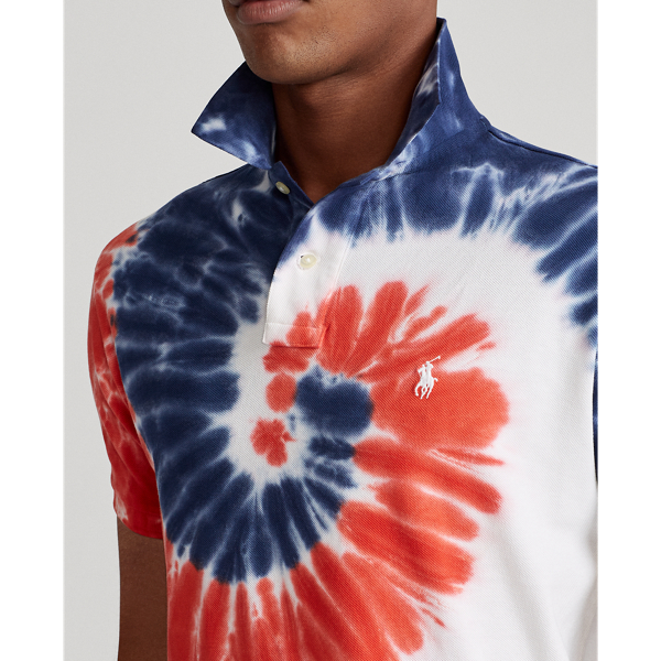 Americana Tie Dye Custom Slim Fit Tie-Dye Polo Polo Ralph Lauren 6