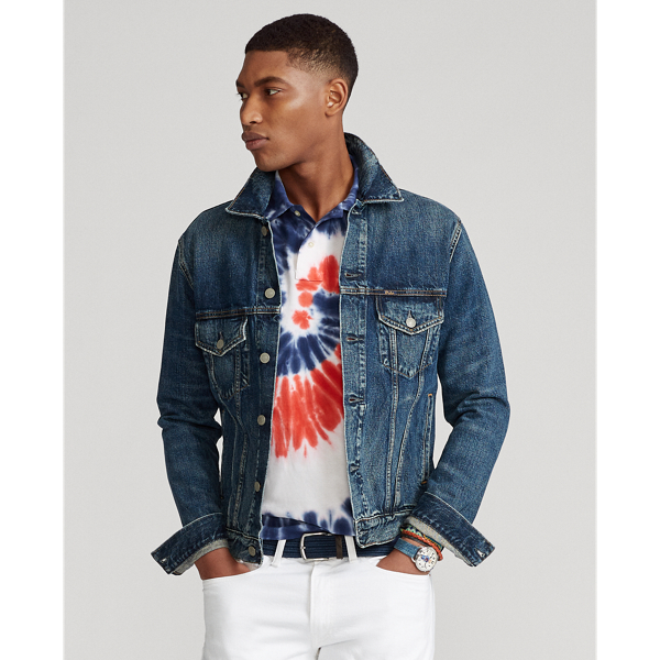 Americana Tie Dye Custom Slim Fit Tie-Dye Polo Polo Ralph Lauren 7