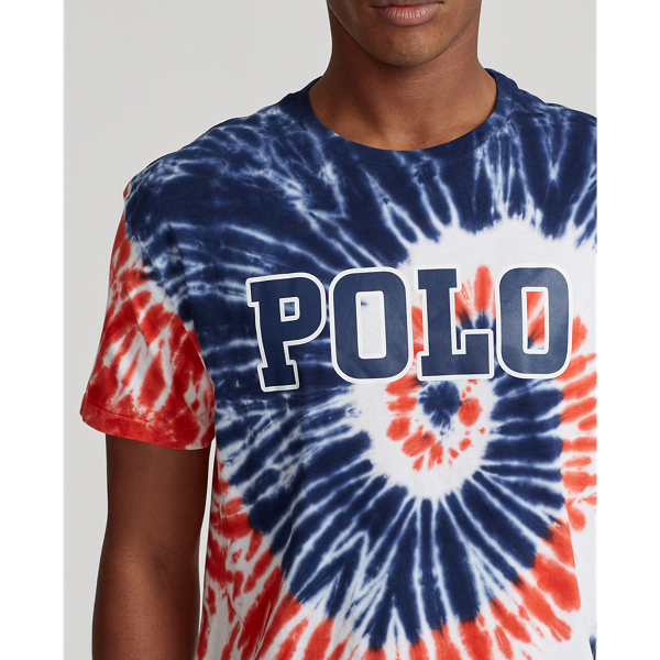Americana Tie Dye Classic Fit Tie-Dye T-Shirt Polo Ralph Lauren 7