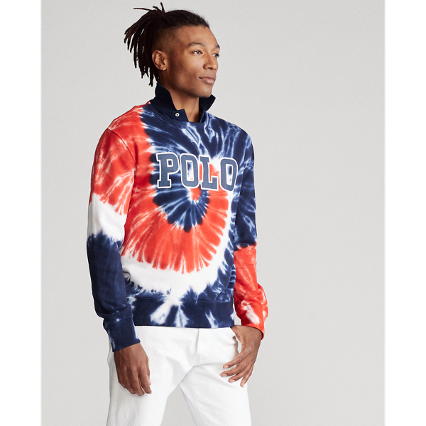 Americana Tie Dye Tie-Dye Terry Sweatshirt Polo Ralph Lauren 5