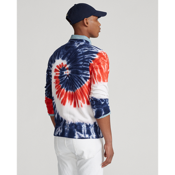 Americana Tie Dye Tie-Dye Terry Sweatshirt Polo Ralph Lauren 6