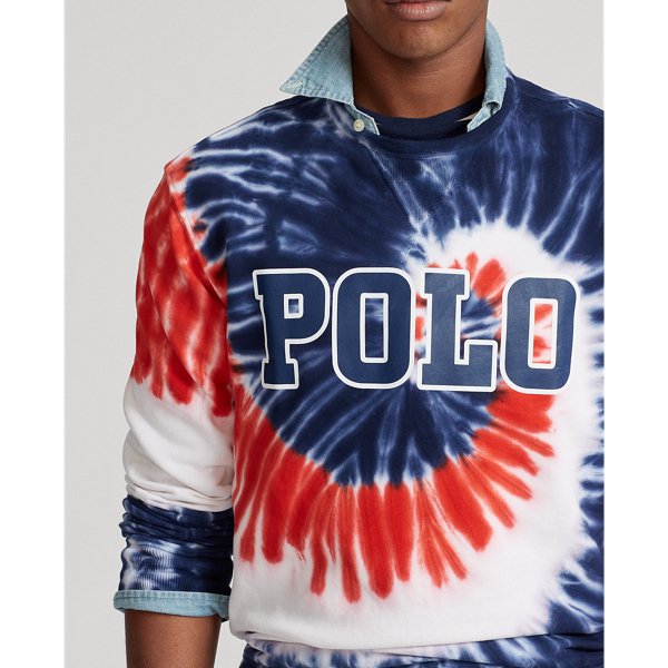 Americana Tie Dye Tie-Dye Terry Sweatshirt Polo Ralph Lauren 7