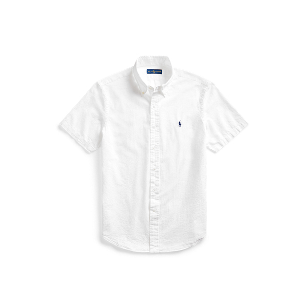 Slim Fit Seersucker Shirt