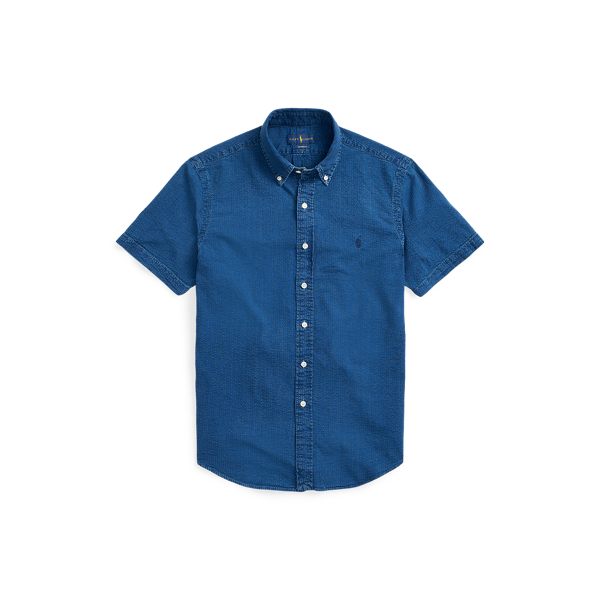 Slim Fit Seersucker Shirt Polo Ralph Lauren in 1