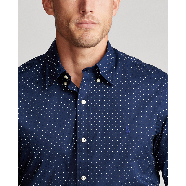 Executive Dot Slim Fit Dot Poplin Shirt Polo Ralph Lauren 6