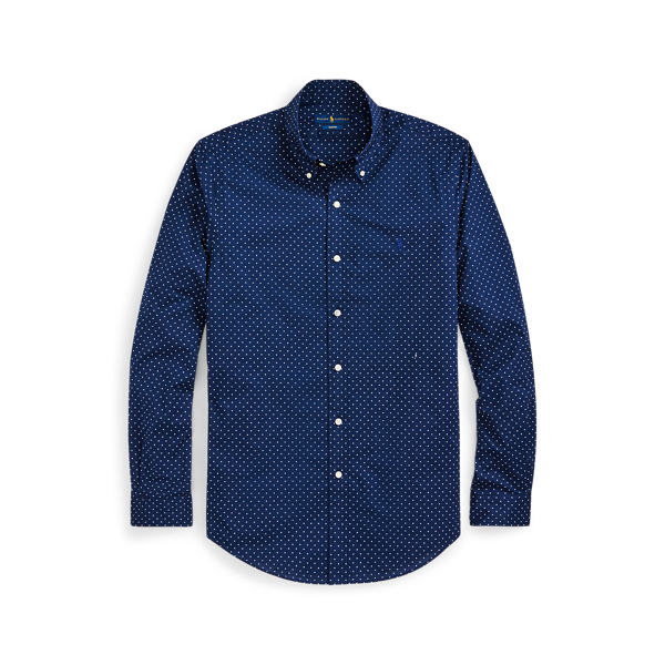 Slim Fit Dot Poplin Shirt Polo Ralph Lauren 1