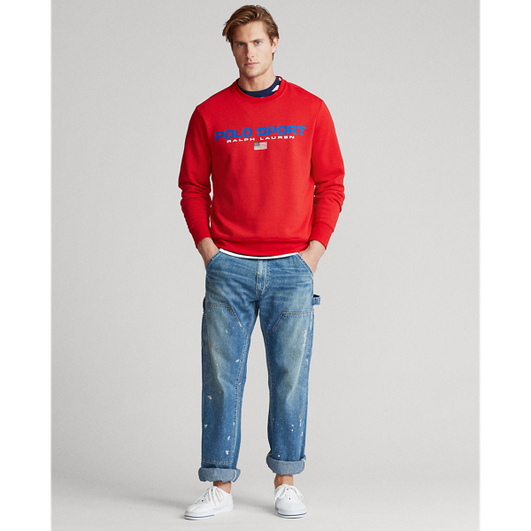 Rl Red Polo Sport Fleece Sweatshirt Polo Ralph Lauren 3