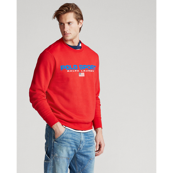 Rl Red Polo Sport Fleece Sweatshirt Polo Ralph Lauren 4