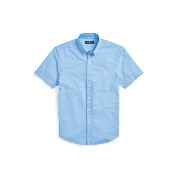 Blue Lagoon Slim Fit Oxford Shirt Polo Ralph Lauren 2