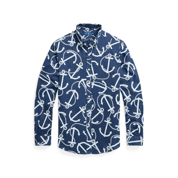 Slim Fit Nautical Linen Shirt Polo Ralph Lauren 1