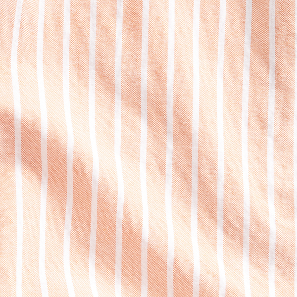 Orange/White Custom Fit Striped Shirt Polo Ralph Lauren 6