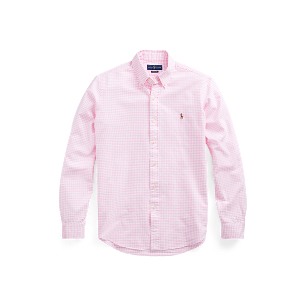 Slim Fit Gingham Oxford Shirt