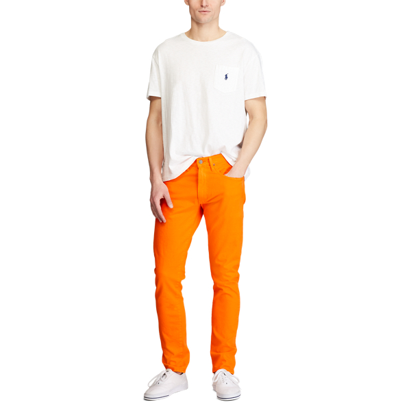 Hdn Orange Stretch Sullivan Slim Stretch Jean Polo Ralph Lauren 3