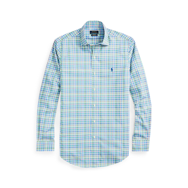 Plaid Poplin Shirt Big & Tall em 1