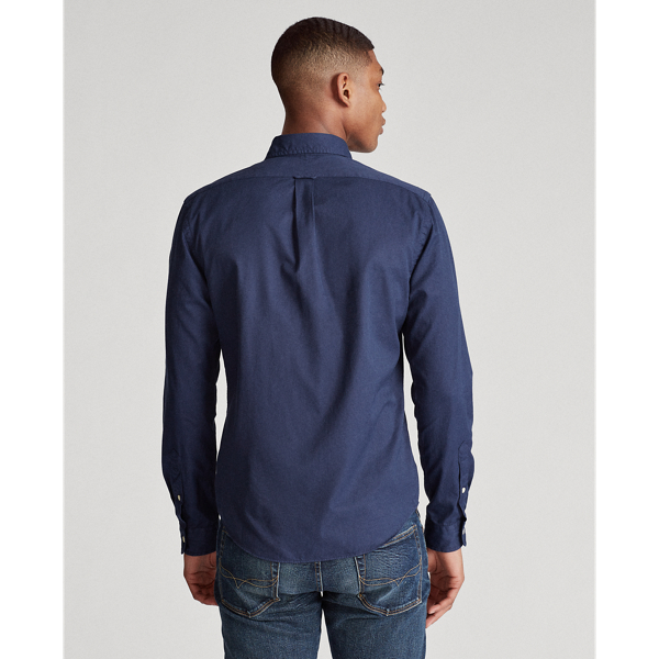 Cruise Navy Classic Fit Twill Shirt Big & Tall 4