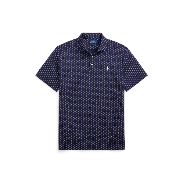 Print Soft Cotton Polo Shirt Big & Tall 1