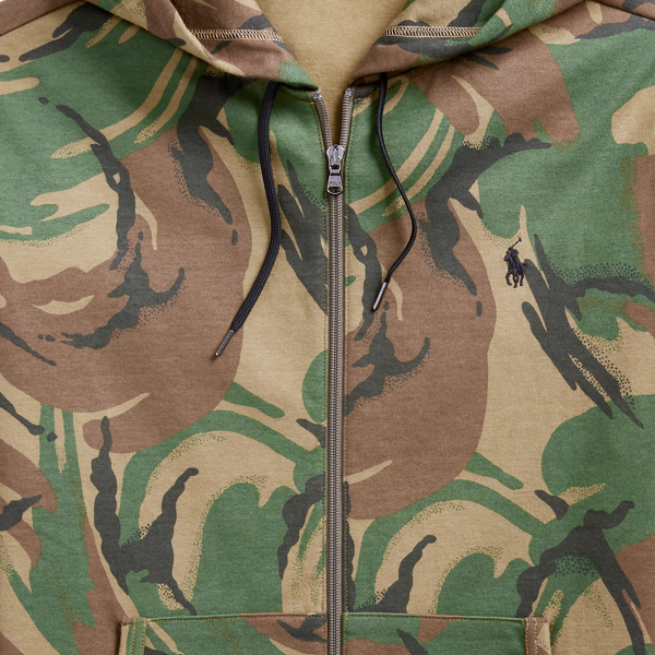 British Elmwood Camo Camo Double-Knit Hoodie Big & Tall 6