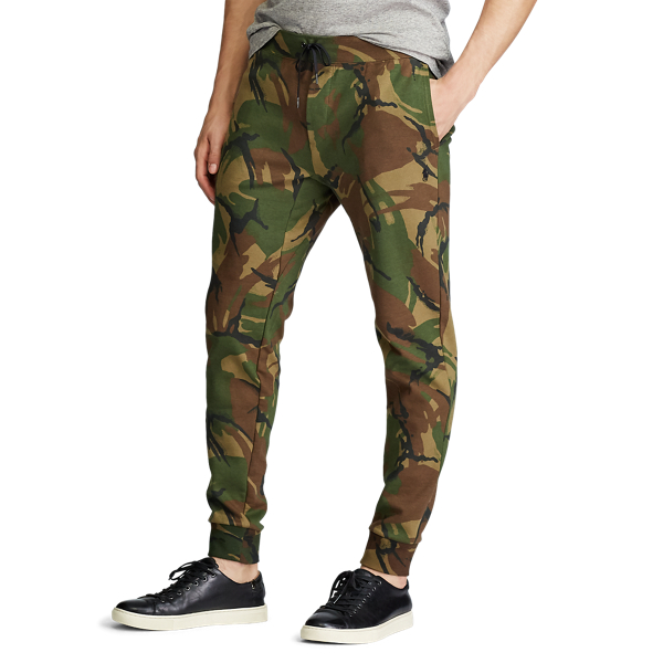 British Elmwood Camo Camo Double-Knit Jogger Big & Tall 5