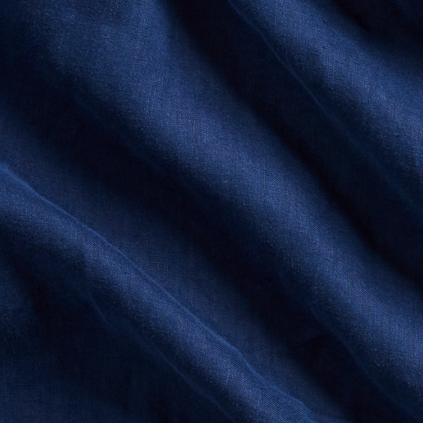 Chemise en lin léger Big & Tall en Bleu marine Newport 7