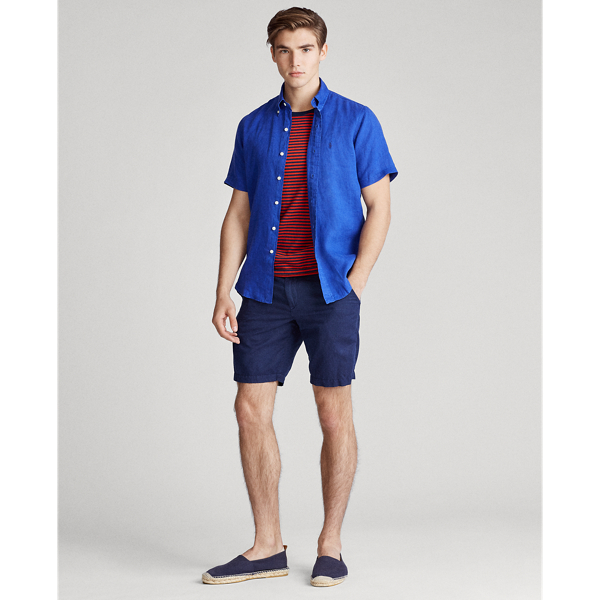 Summer Royal Lightweight Linen Shirt Big & Tall 3