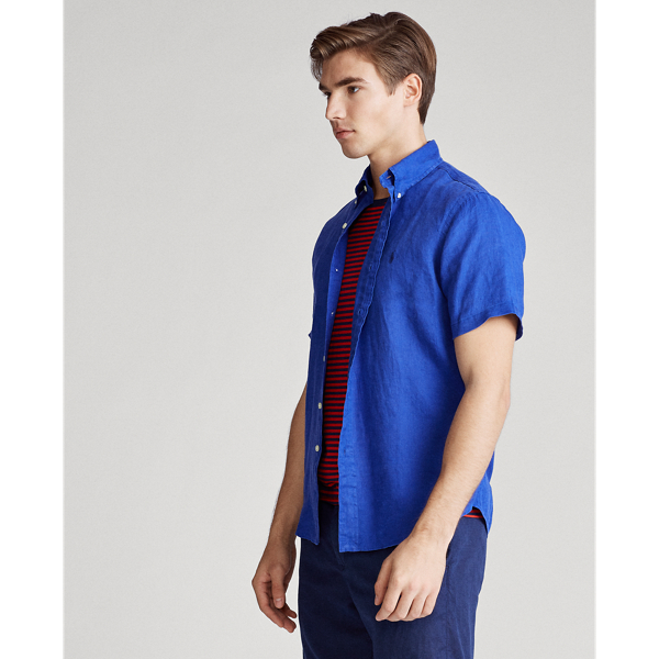 Summer Royal Lightweight Linen Shirt Big & Tall 4