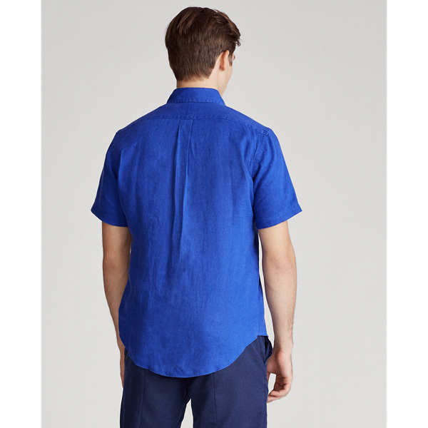 Summer Royal Lightweight Linen Shirt Big & Tall 5