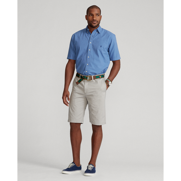 Bastille Blue Classic Fit Oxford Shirt Big & Tall 4