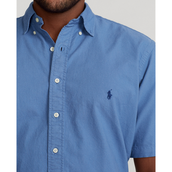 Bastille Blue Classic Fit Oxford Shirt Big & Tall 6