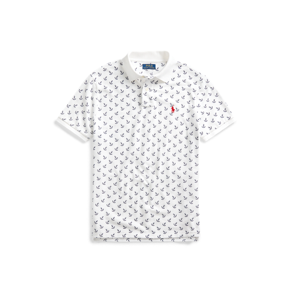 Piqu&eacute;-Polohemd mit Ankerdruck Big & Tall in 1