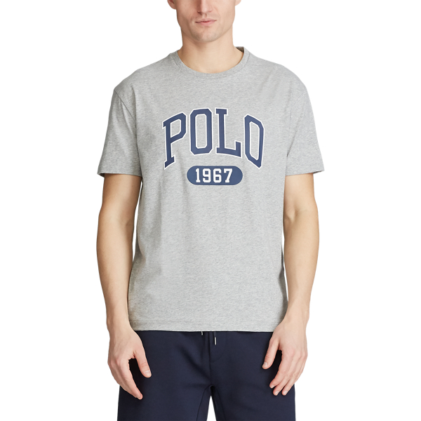 Andover Heather Logo Cotton Jersey T-Shirt Big & Tall 3
