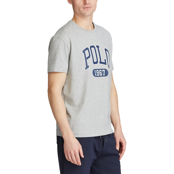 Andover Heather Logo Cotton Jersey T-Shirt Big & Tall 5