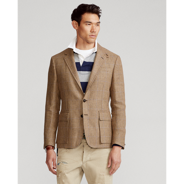 Brown/Beige/Purple Polo Checked Sport Coat Polo Ralph Lauren 5