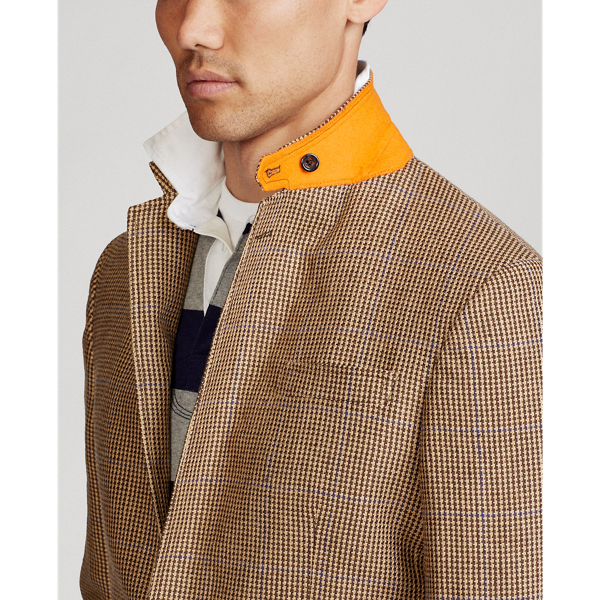 Brown/Beige/Purple Polo Checked Sport Coat Polo Ralph Lauren 7