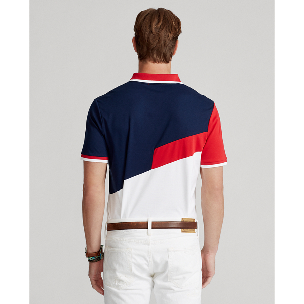 Cruise Navy Multi Classic Fit Soft Cotton Polo Shirt Polo Ralph Lauren 6
