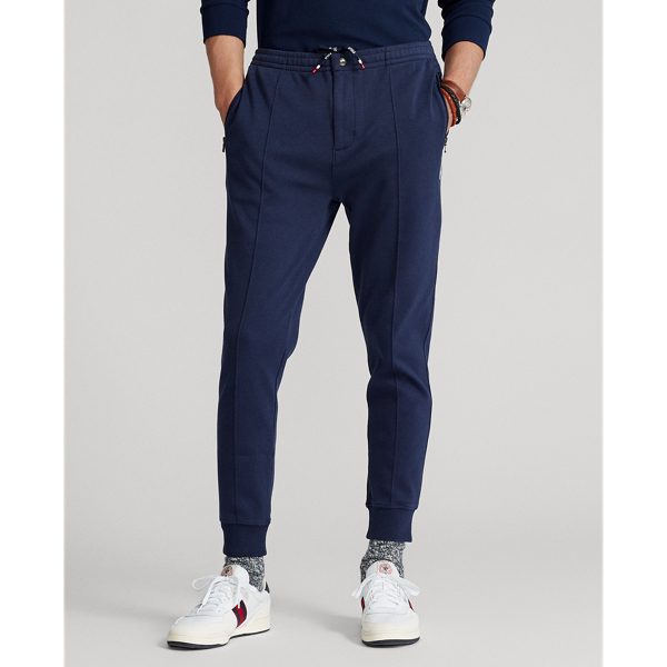 Cruise Navy Cotton Interlock Jogger Polo Tennis 4